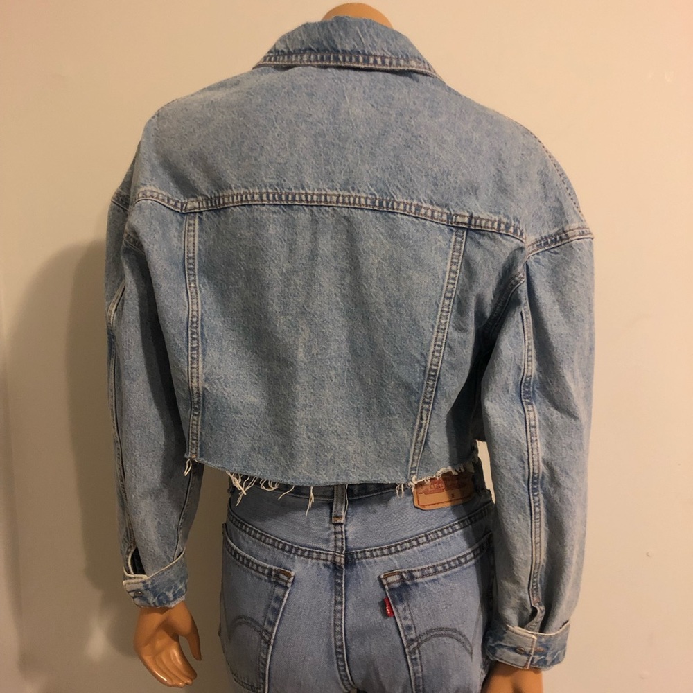 Cropped Denim Jacket - Picture 3 of 3